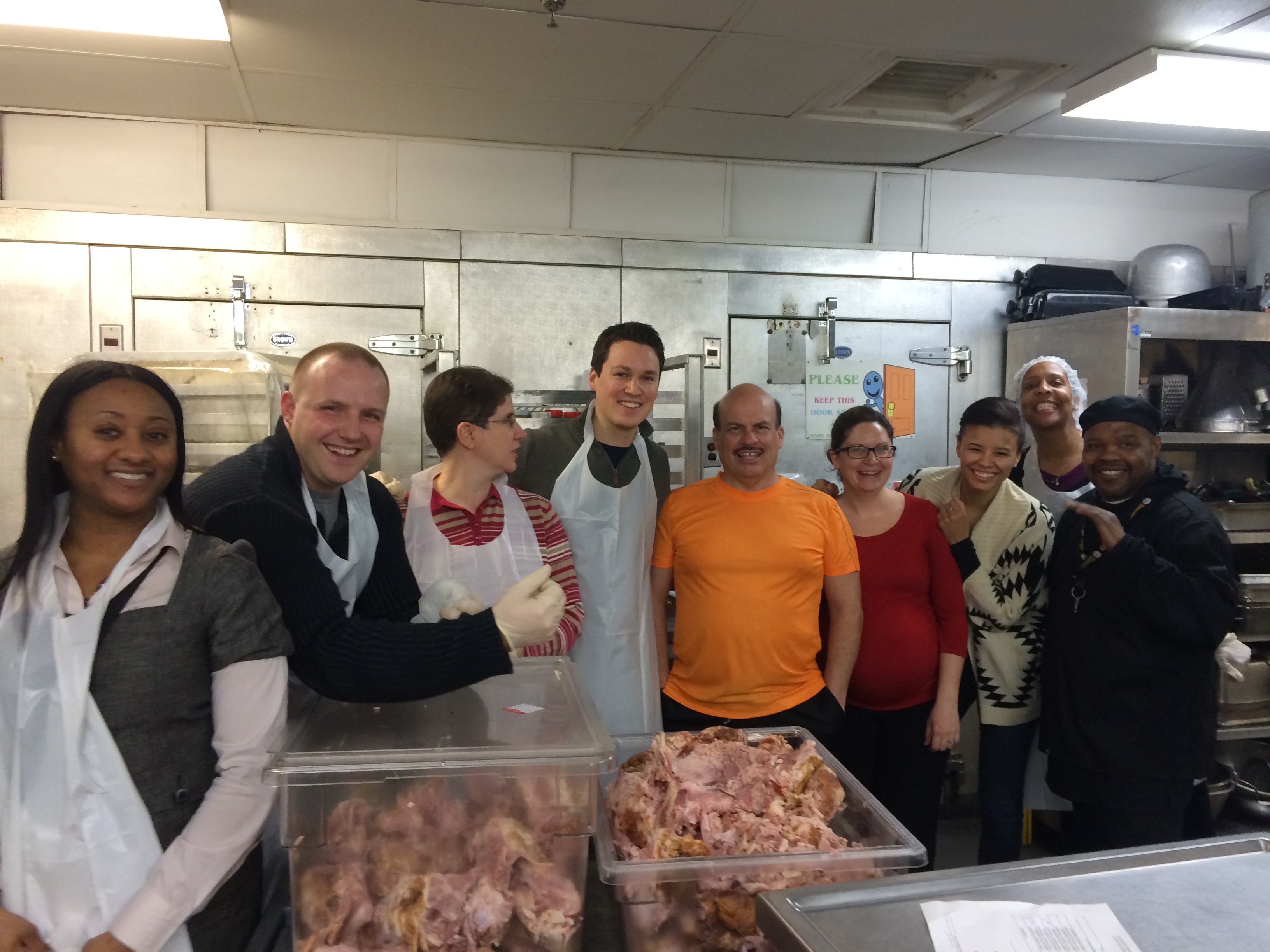 DHS Employees Volunteered At DC Central Kitchen Wednesday Evening